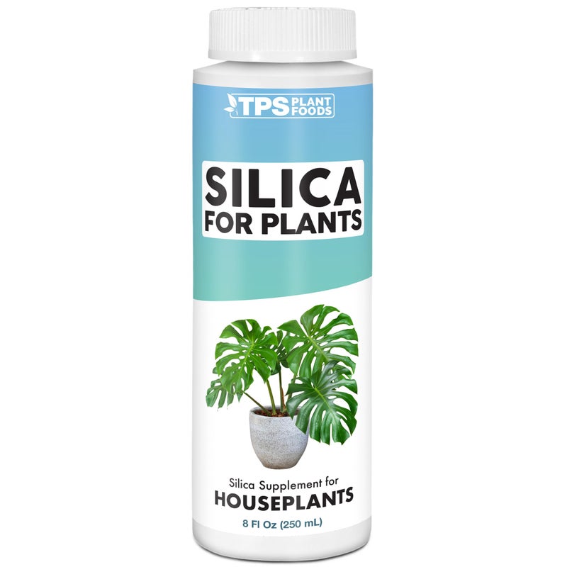 TPS NUTRIENTS السيليكا للنباتات المنزلية، طعام نباتي من السيليكون السائل للسيقان القوية والأوراق الصحية، سماد نباتي سائل 8 أونصة (250 مل) - Image 1